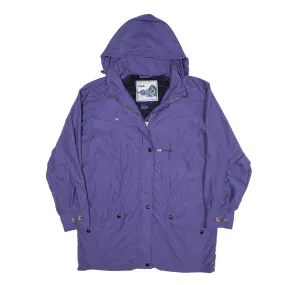 FILA Parka Jacket Purple Womens M