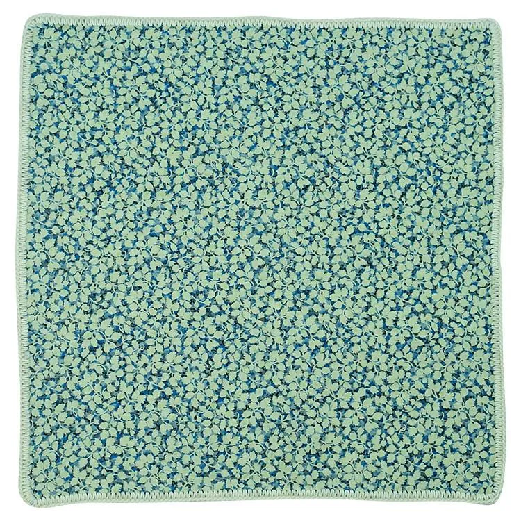 Floral Ceruleo with White Signature Border