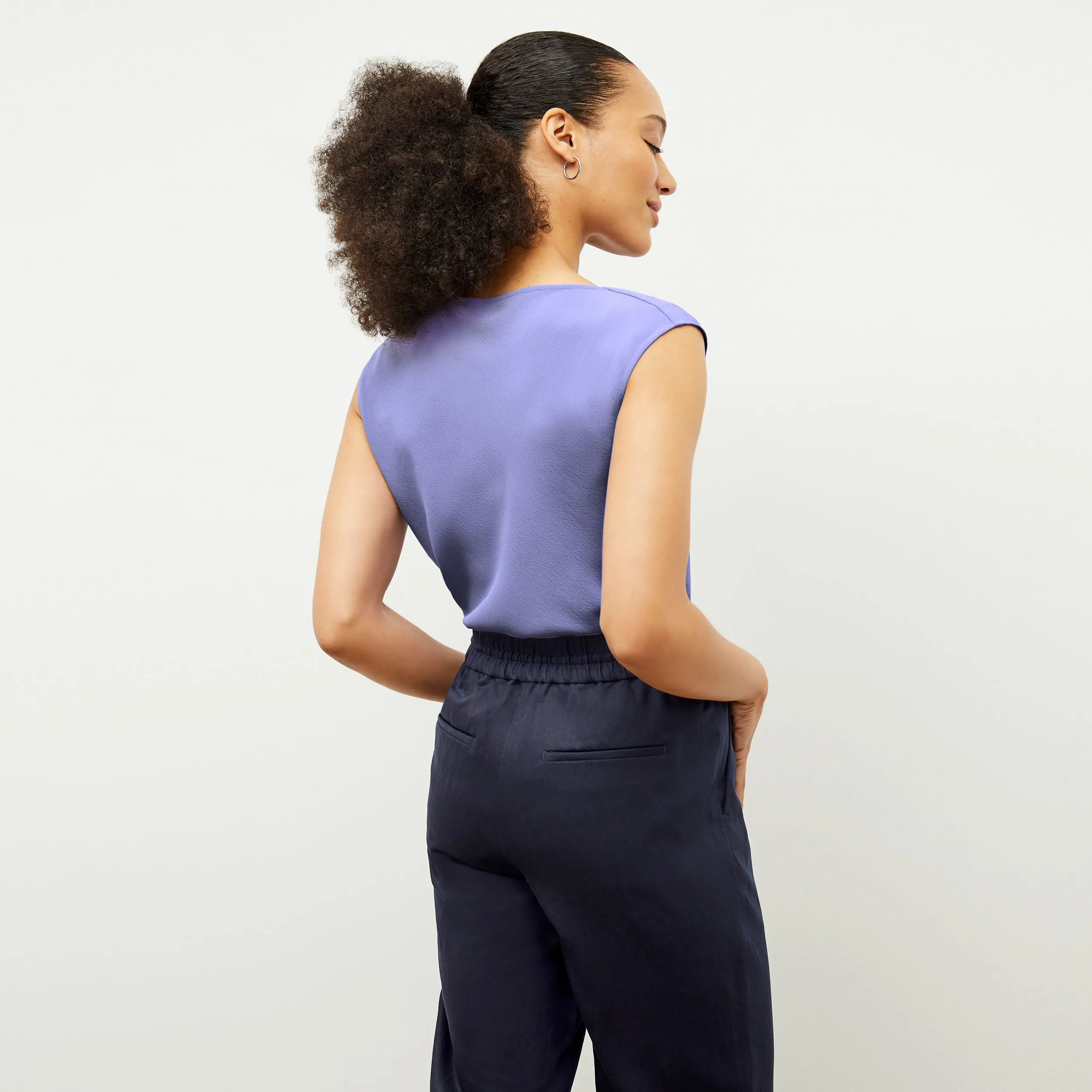 Nora Top - Eco Soft Wave :: Iris