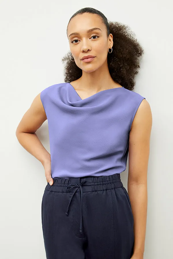 Nora Top - Eco Soft Wave :: Iris
