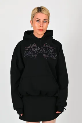 Posture Ruby Glitter Cable Hoodie