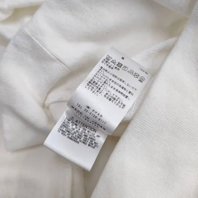 THE NORTH FACE 10oz Mountain Sweat Parka NT6902N 定価18700円 パーカー ホワイト ザノースフェイスパープルレーベル【中古】3-0317M♪