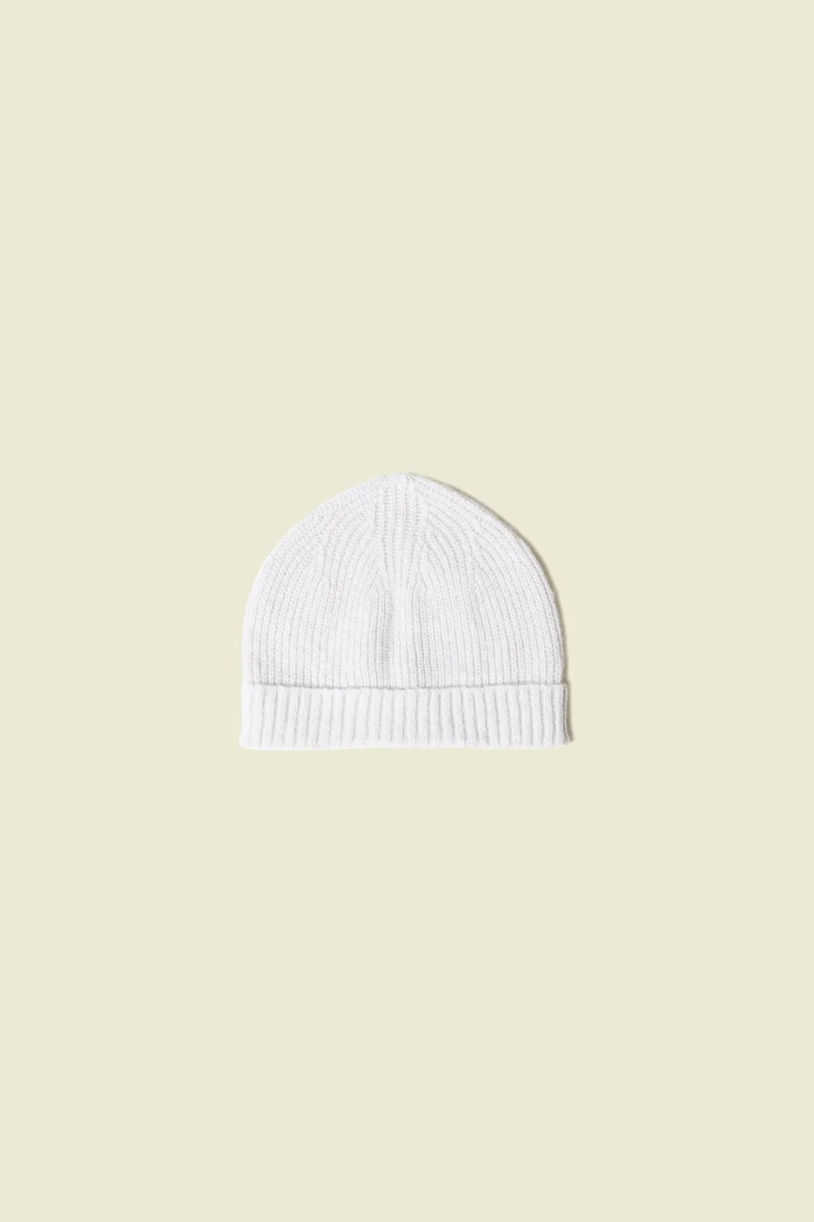 Wool and cashmere beanie